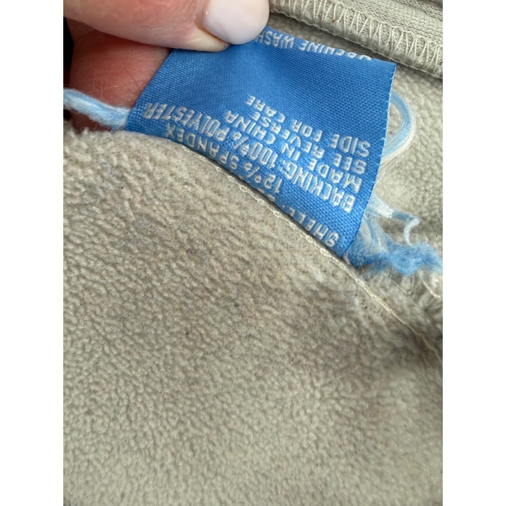 Audi Womens Softshell Jacket Cream Full Zip Fleece Lined Mock Neck Medium Logo - Picture 13 of 16